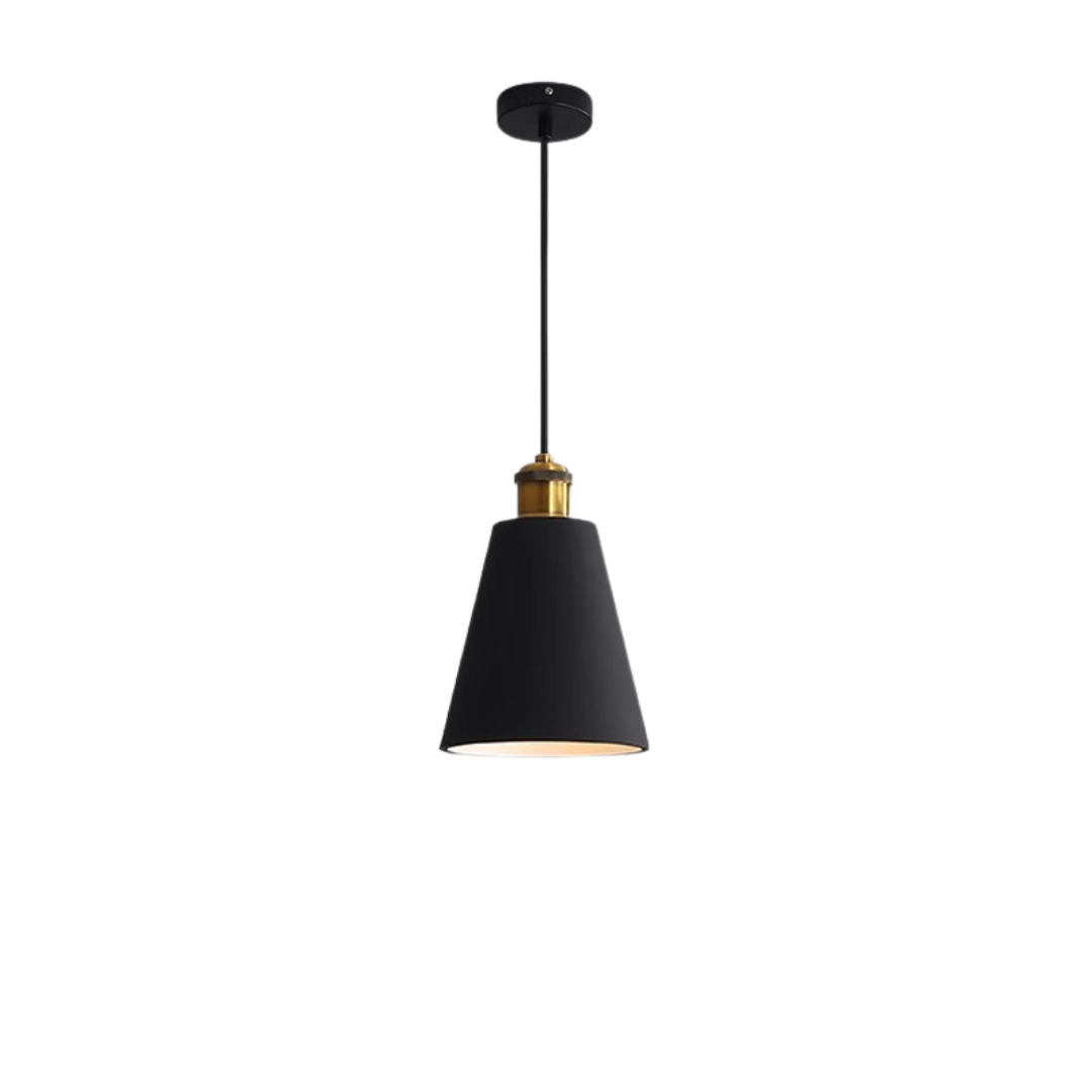 Modern LED Pendelleuchte Schwarz Metall Schlaf Wohnzimmer| Las Sola