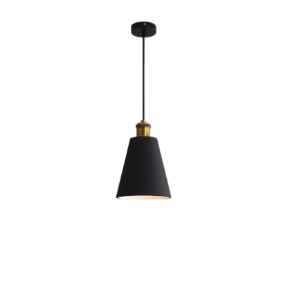 Hailie Modern LED Pendelleuchte Schwarz Metall Schlaf Wohnzimmer