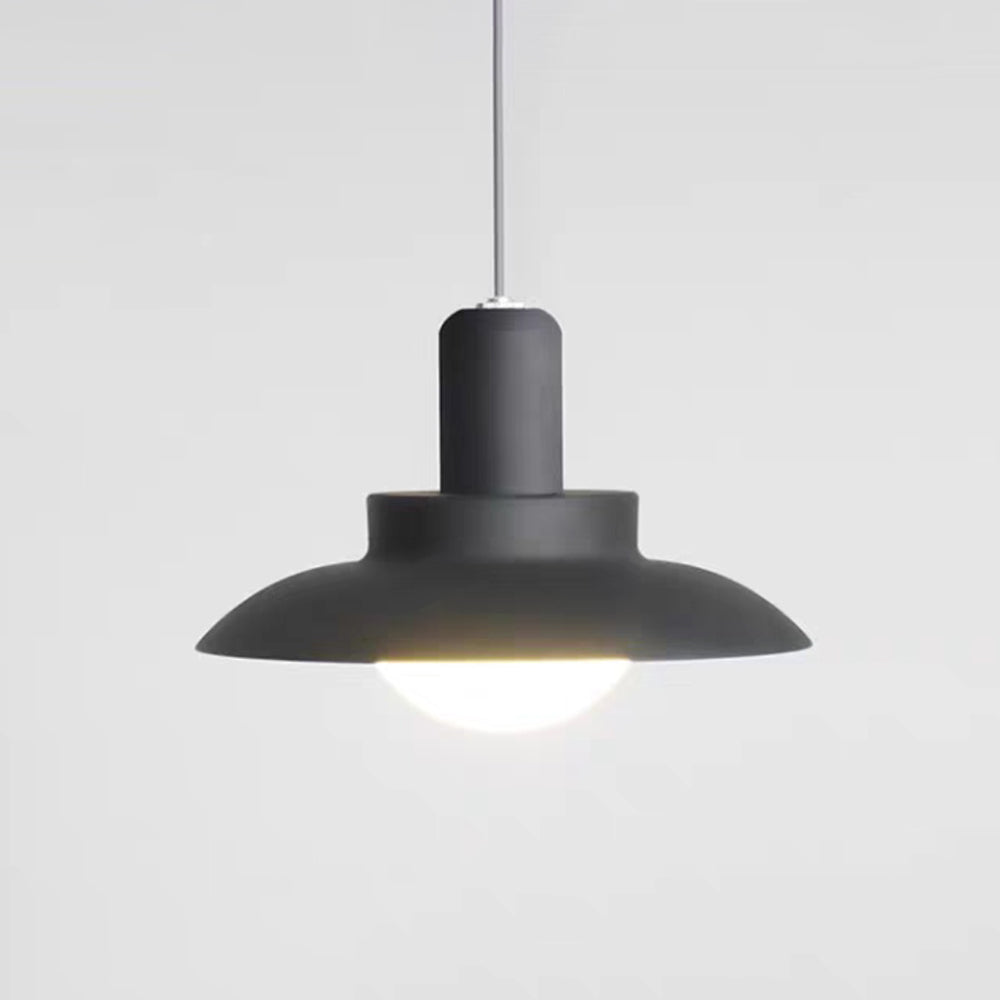 Carins Modern LED Außenleuchte Grau/Weiß Flur/Garten/Balkon Metall&Glas ∅20/39/45CM