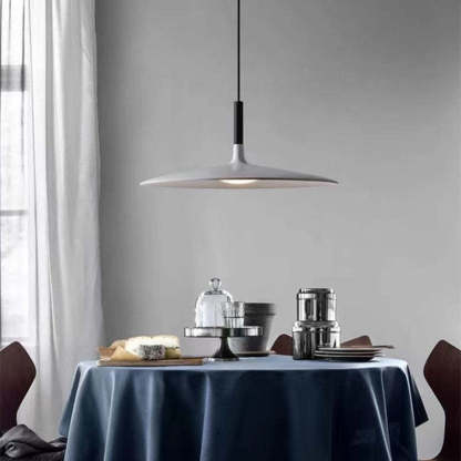 Morandi Modern LED Pendelleuchte Kuppel Schwarz/Rot/Weiß/Hellgrau/Armeegrün