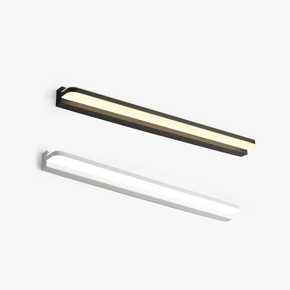 Leigh Modern LED Wandleuchte Spiegelfront Rechteckig 3 Farbe Metall/Acryl
