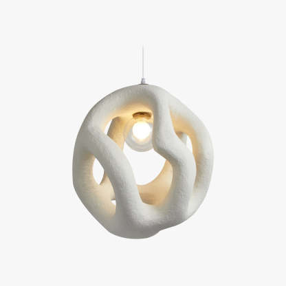 Byers Design LED Pendelleuchte Weiß/Schwarz Ess/Wohn/Schlafzimmer Metall&Harz