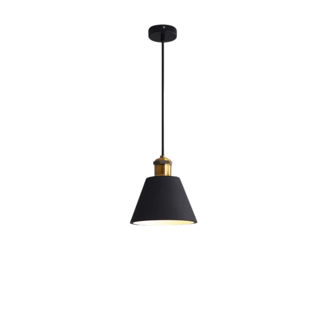 Hailie Modern LED Pendelleuchte Schwarz Metall Schlaf Wohnzimmer