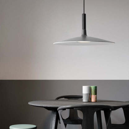 Morandi Modern LED Pendelleuchte Kuppel Schwarz/Rot/Weiß/Hellgrau/Armeegrün