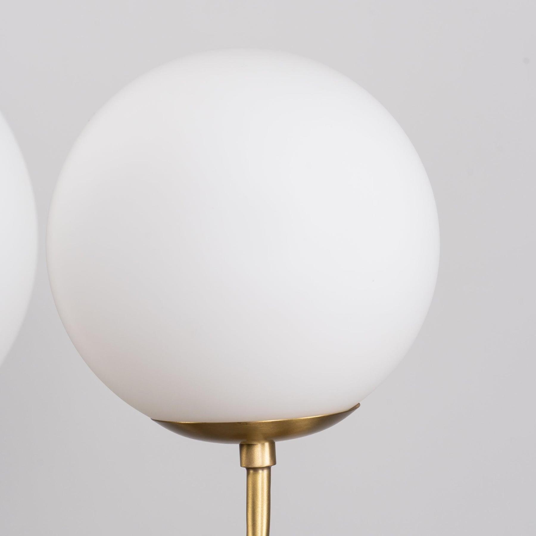 Mirelent Elegante Hängeleuchte aus Metall und Glas-Las Sola