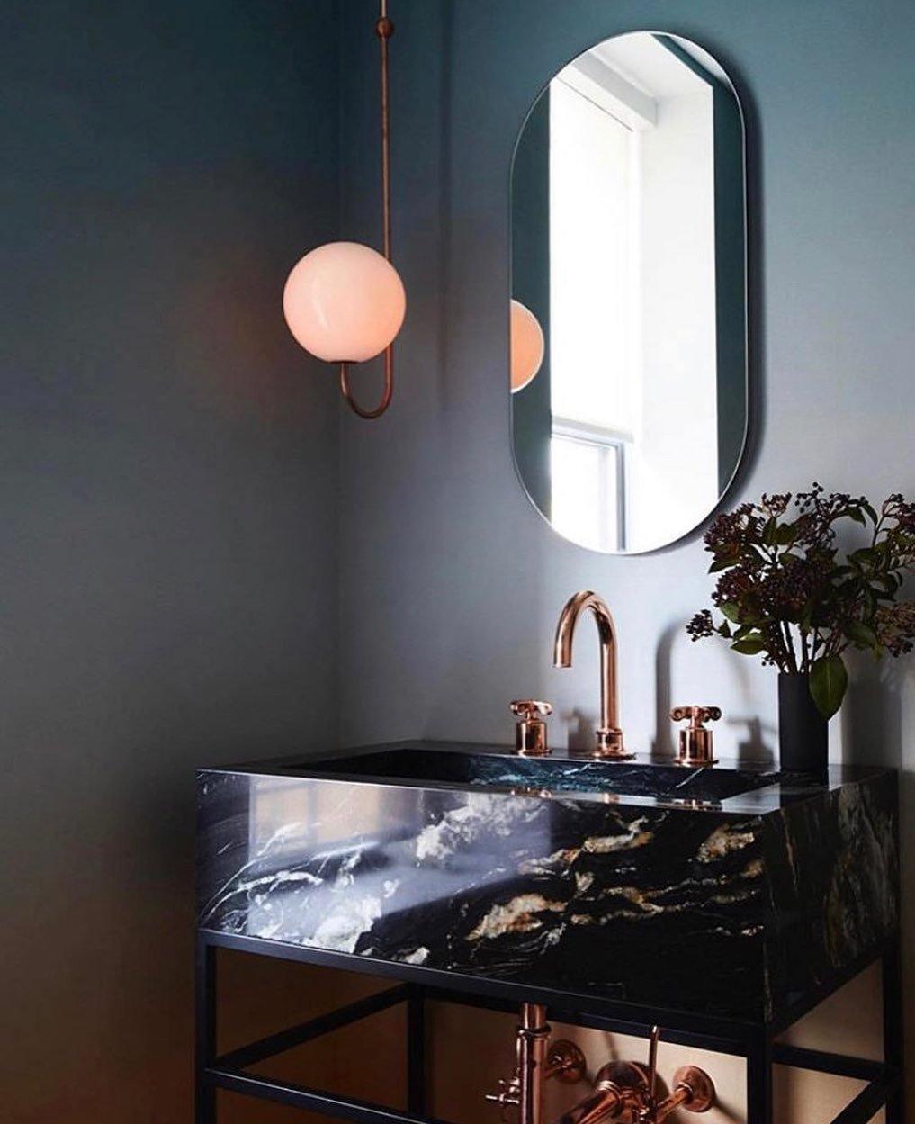 Mirelent Elegante Hängeleuchte aus Metall und Glas-Las Sola