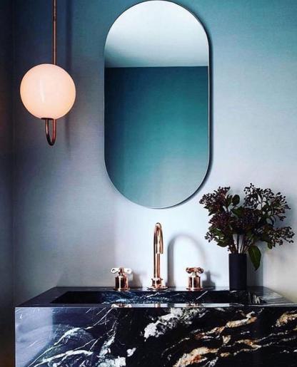 Mirelent Elegante Hängeleuchte aus Metall und Glas-Las Sola
