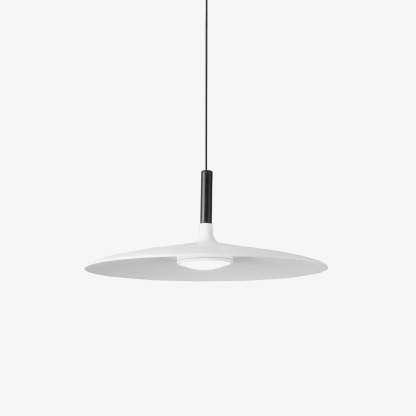 Lustra Pendelleuchte Aluminium Flach Scheibe-Las Sola