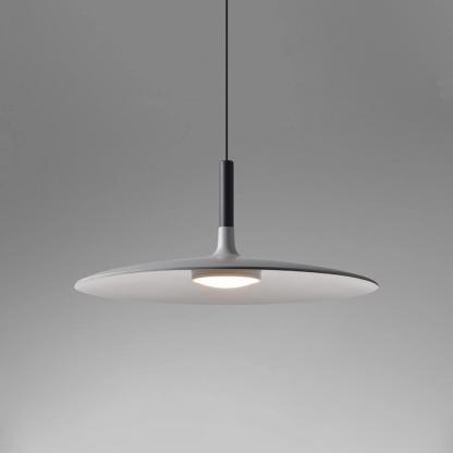 Lustra Pendelleuchte Aluminium Flach Scheibe-Las Sola