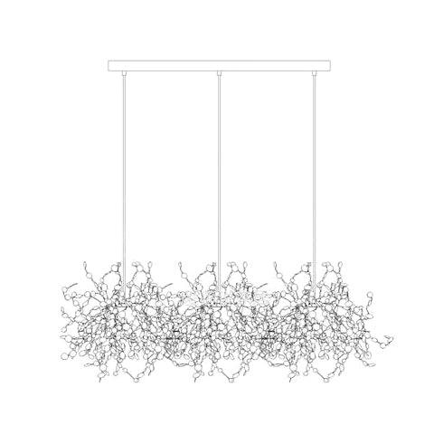 Lustra Pendelleuchte lic Disc Cloud-Las Sola