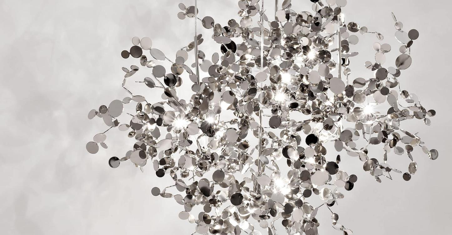 Lustra Pendelleuchte lic Disc Cloud-Las Sola