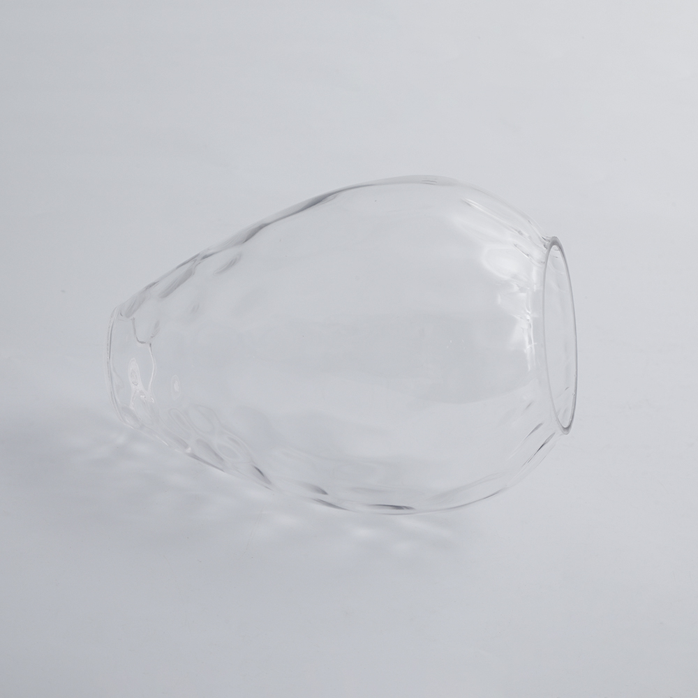 Avi Vintage Tränentropfen LED Pendelleuchte Klar/Grau Schlaf/Wohn/Esszimmer Glas&Holz