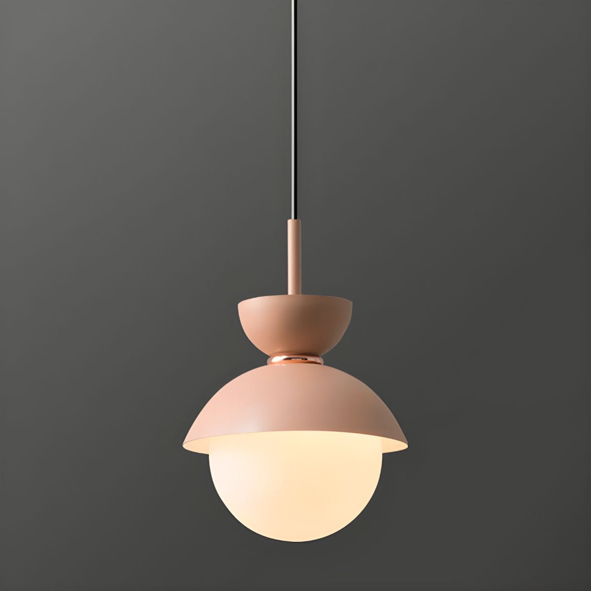 Cairns LED Pendelleuchte Weiß/Blau Schlafzimmer/Wohnzimmer