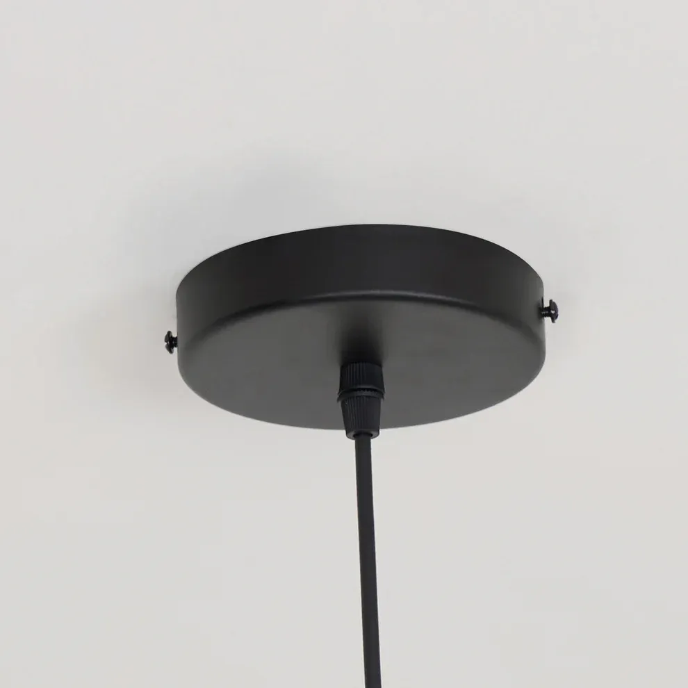 Alessio Minimalismus Metall Glas Pendelleuchte Esszimmer Schlafzimmer