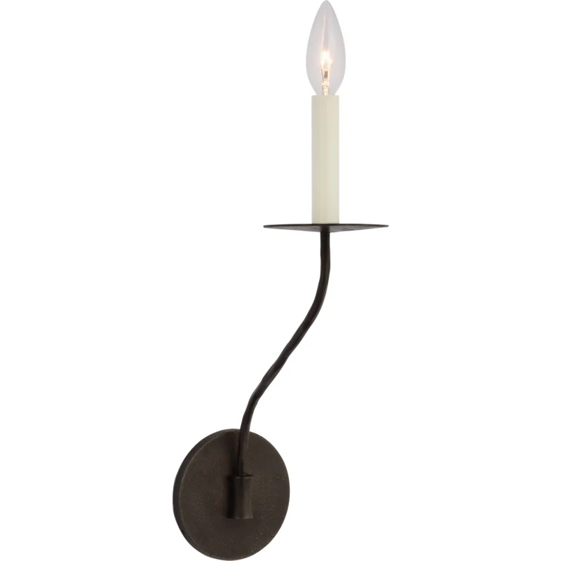 Alessio Vintage Kerze Metall Wandleuchtenbefestigung Flur Schlafzimmer Badezimmer