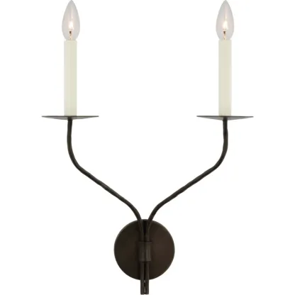 Alessio Vintage Kerze Metall Wandleuchtenbefestigung Flur Schlafzimmer Badezimmer