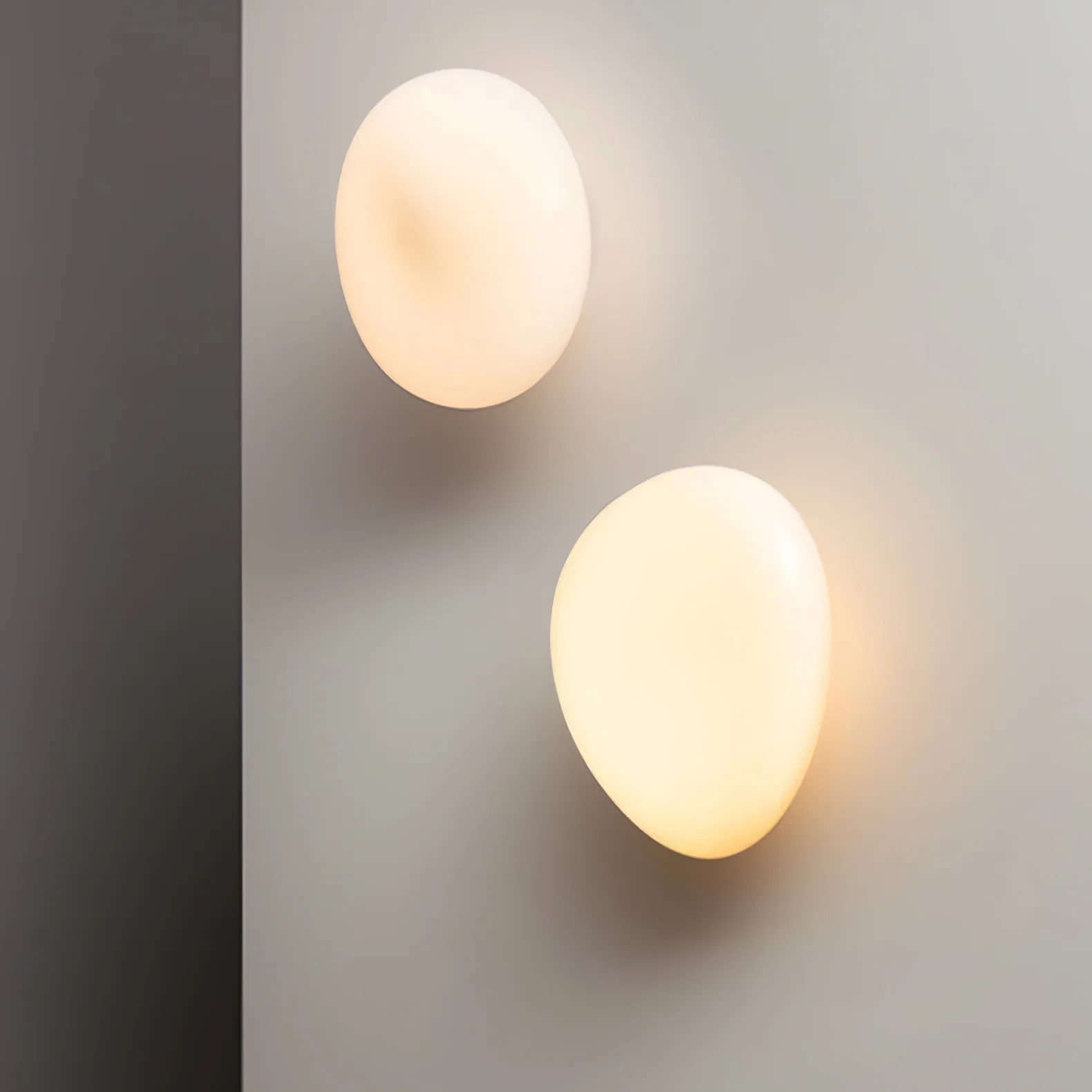 Byers Modern Eiform Acryl Blase Wandleuchte Schlafzimmer Flur