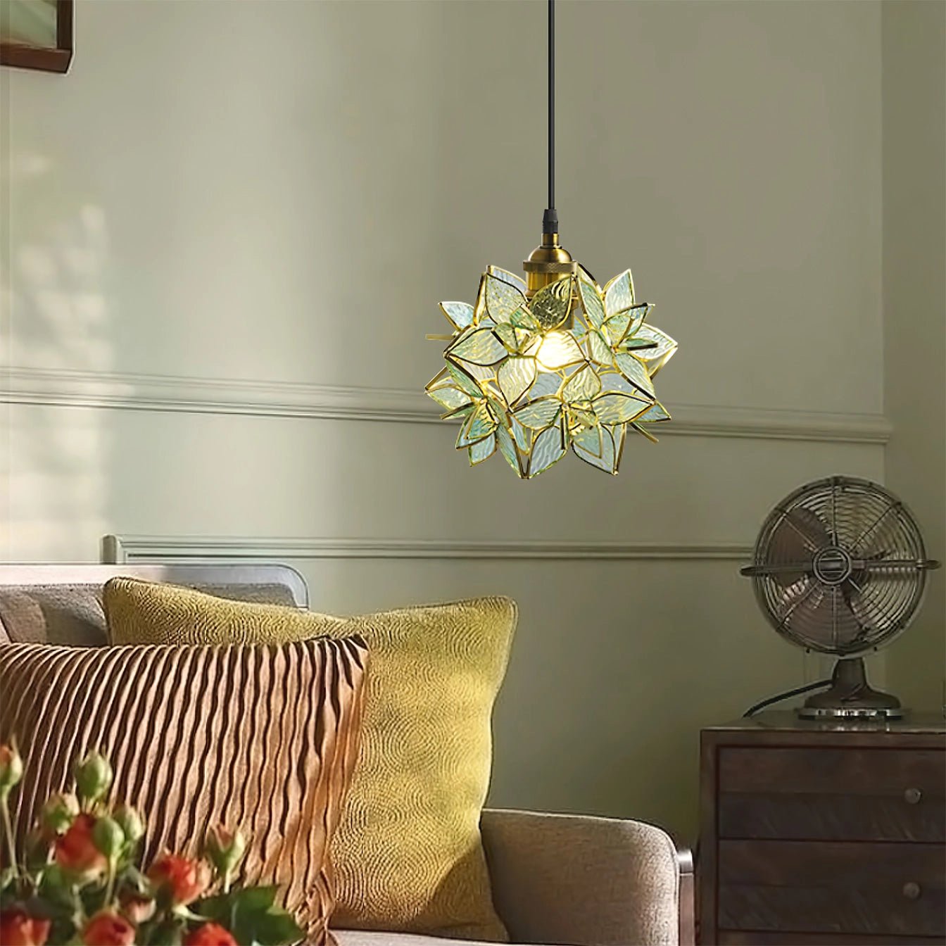 Amara Luxus Glas Pendelleuchte Leuchte-Las Sola
