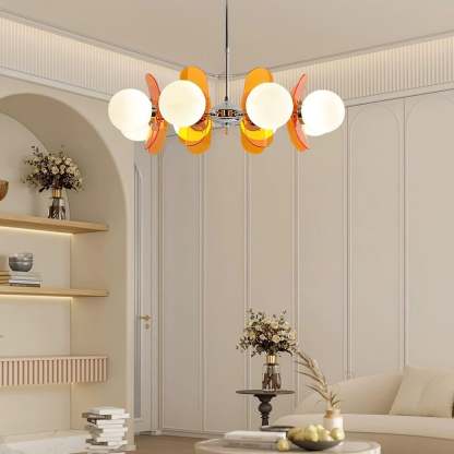 Prism Kreativer Sputnik Glas Kronleuchter Orange-Las Sola