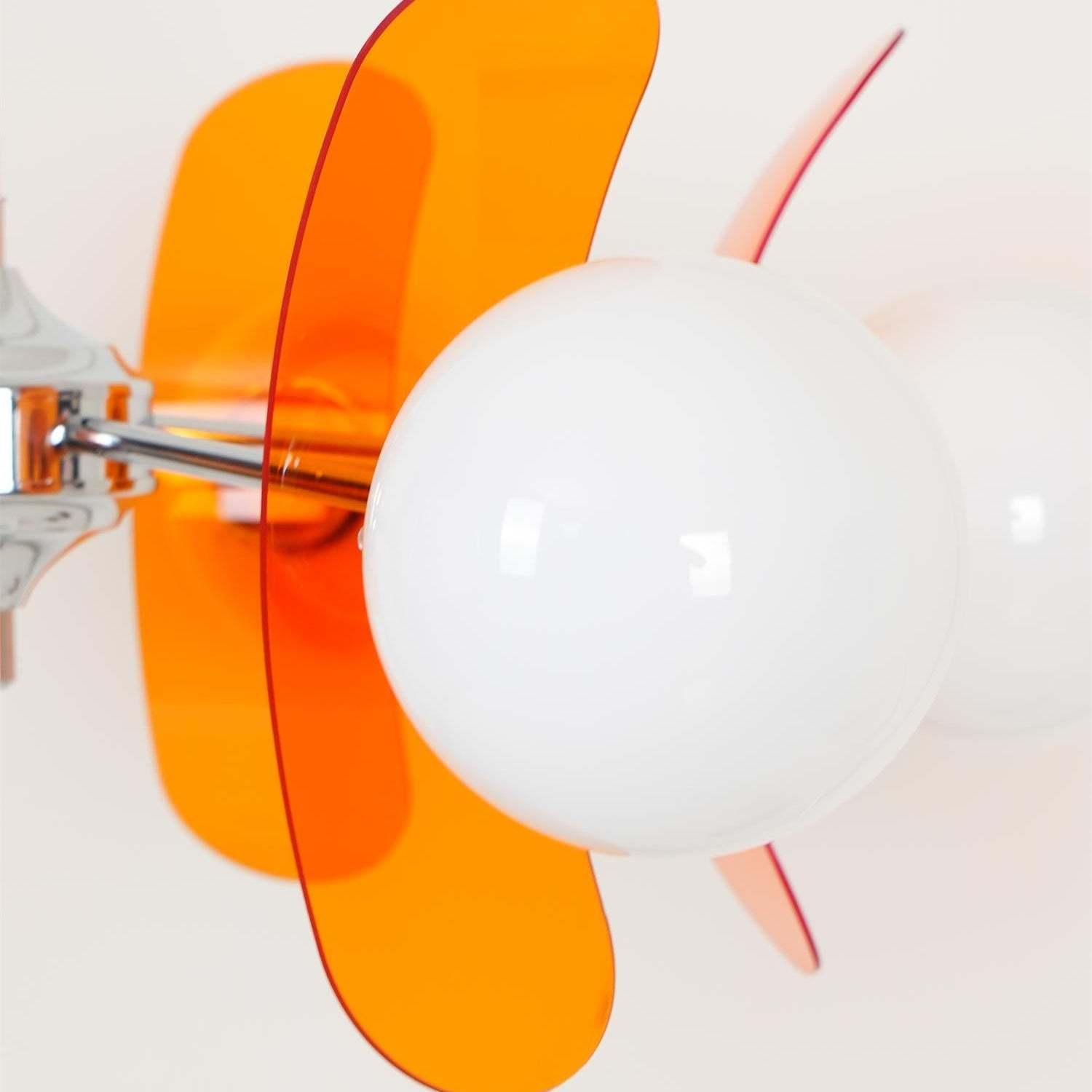 Prism Kreativer Sputnik Glas Kronleuchter Orange-Las Sola