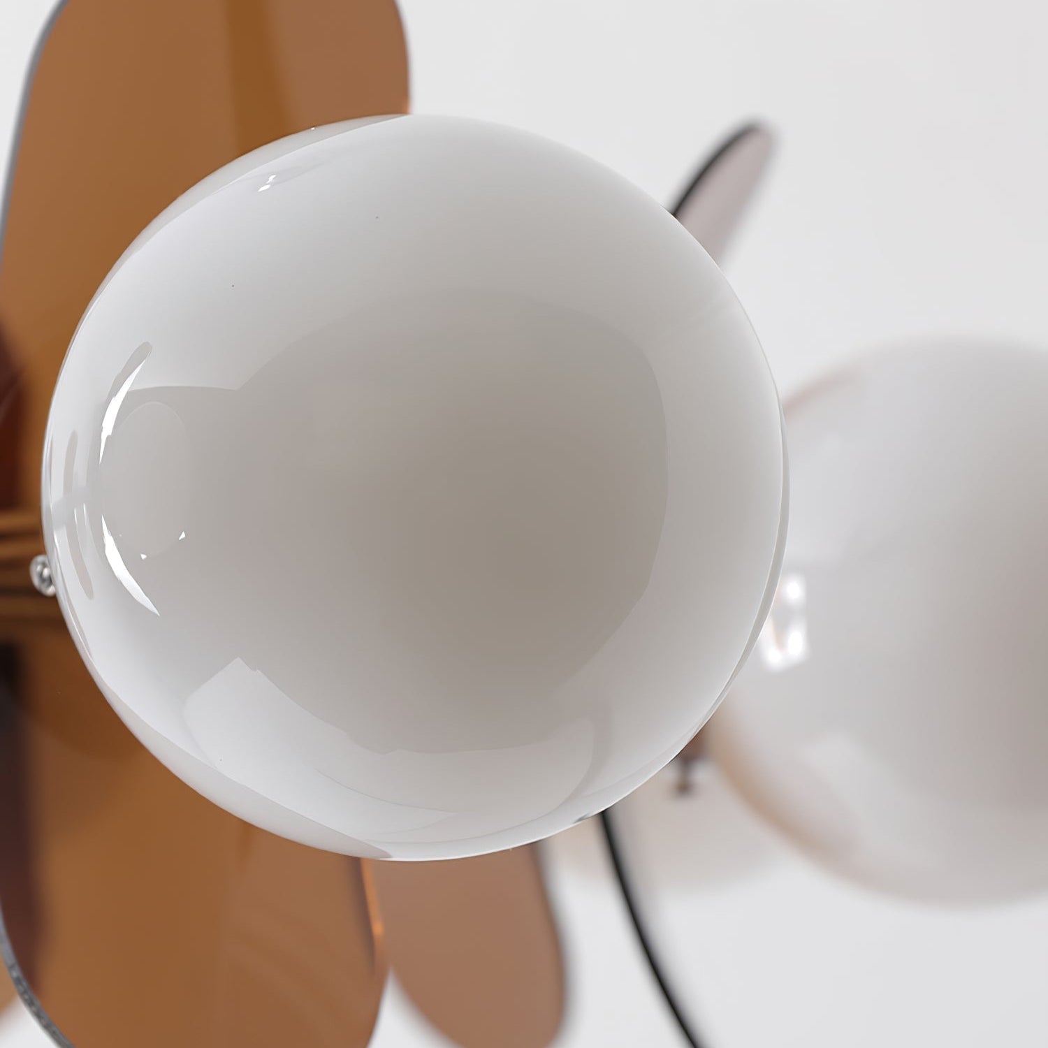 Prism Kreativer Sputnik Glas Kronleuchter Orange-Las Sola