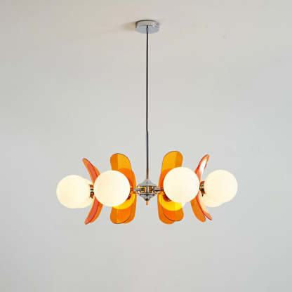 Prism Kreativer Sputnik Glas Kronleuchter Orange-Las Sola