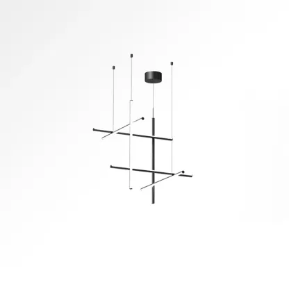 Valentina Minimalism Metal Gold Black Pendant Light Bedroom Living Room