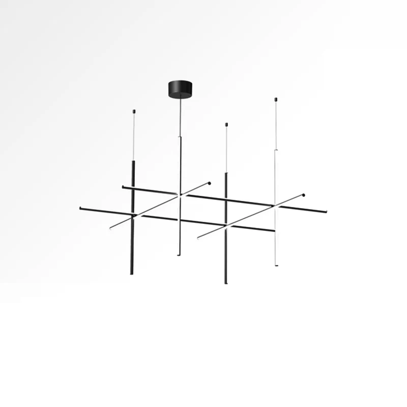 Valentina Minimalism Metal Gold Black Pendant Light Bedroom Living Room