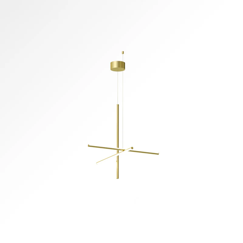 Valentina Minimalism Metal Gold Black Pendant Light Bedroom Living Room