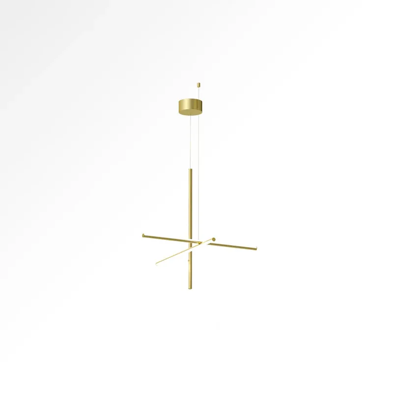 Valentina Minimalism Metal Gold Black Pendant Light Bedroom Living Room