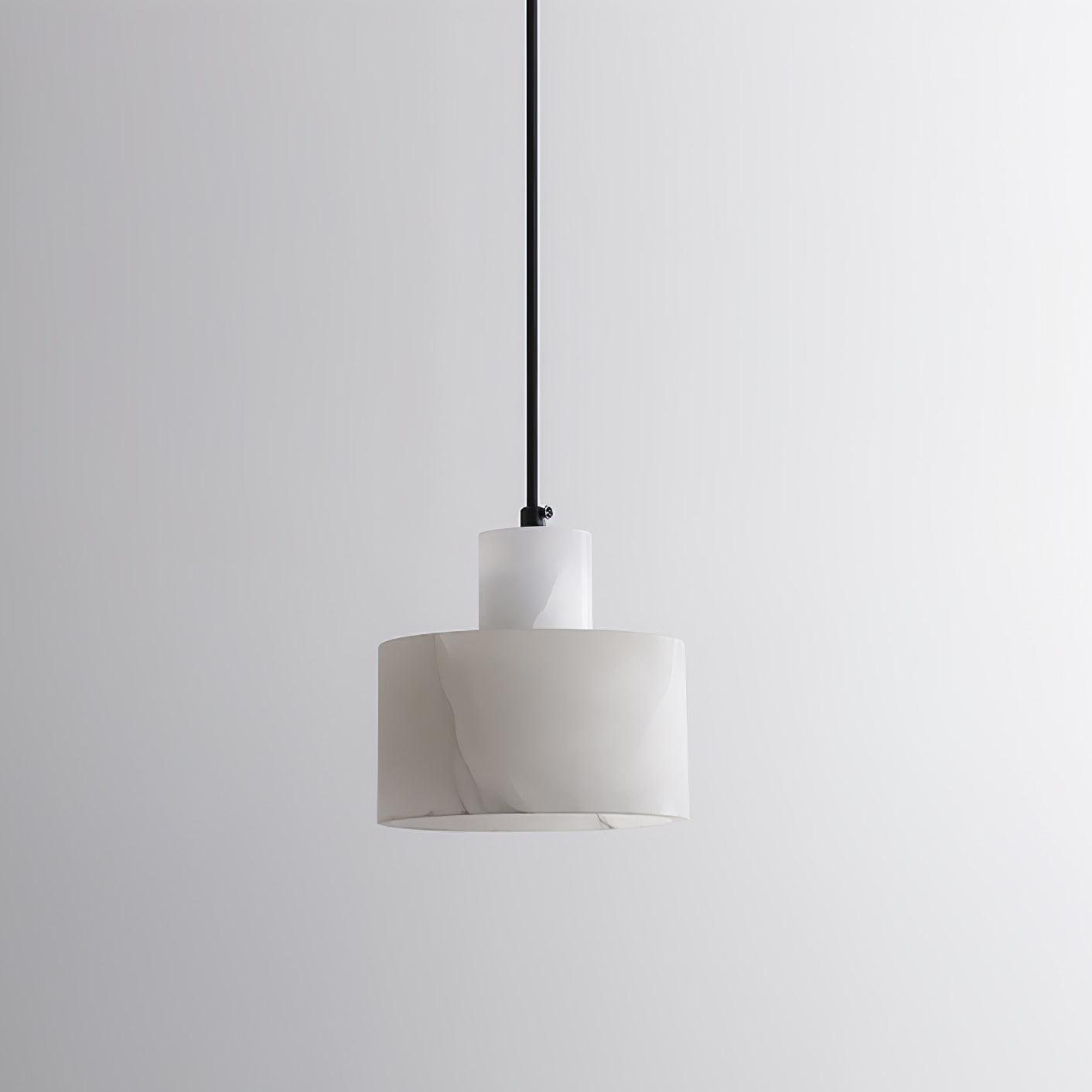 Alabaster Pendelleuchte Dual Zylindrisch-Las Sola