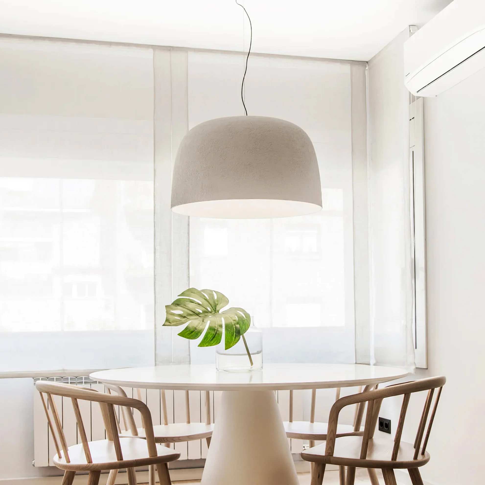 Carins Modern Rund Metall Pendelleuchte Wohnzimmer Arbeitszimmer