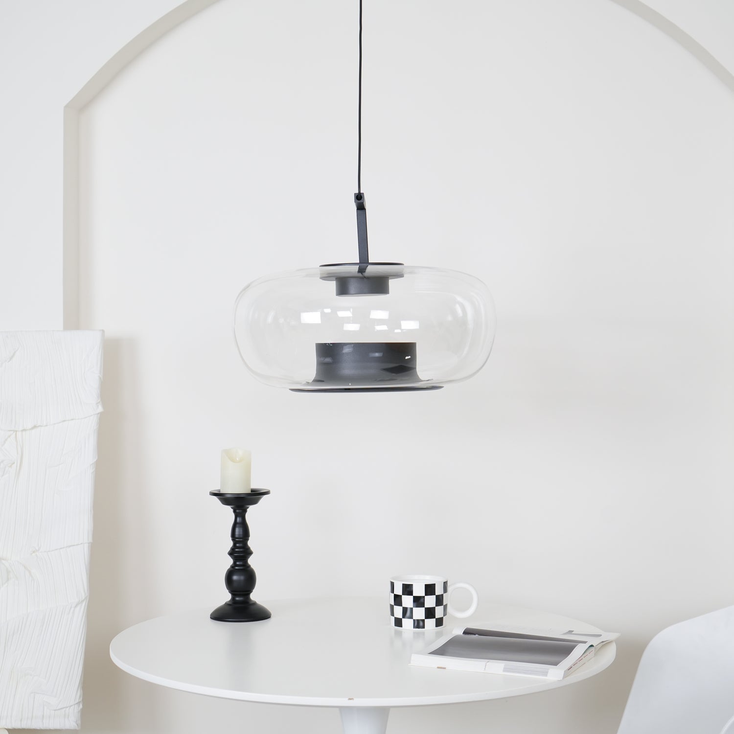 Vespeanre Pendelleuchte Glas Modern-Las Sola