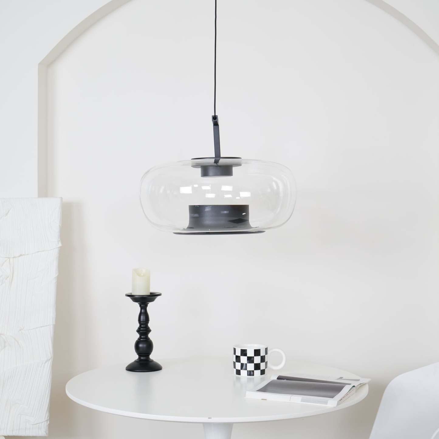 Vespeanre Pendelleuchte Glas Modern-Las Sola