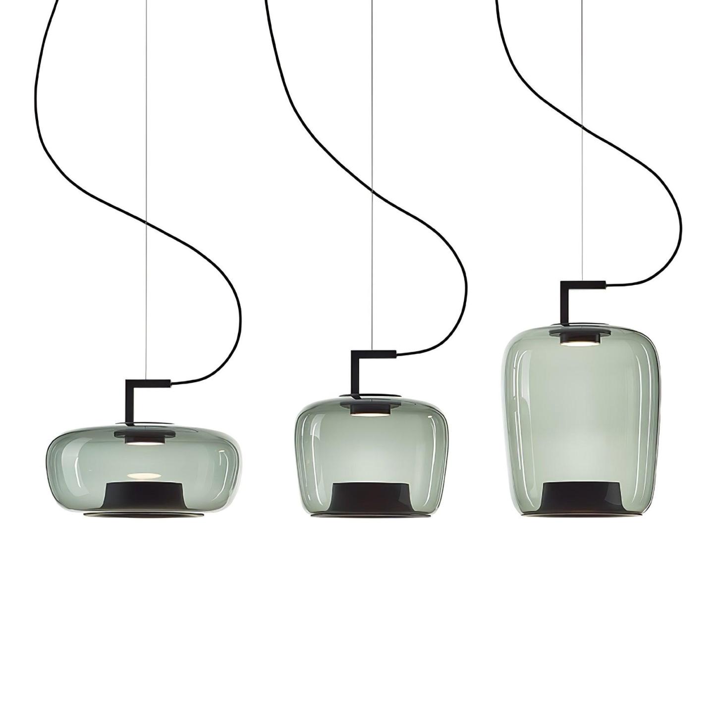 Vespeanre Pendelleuchte Glas Modern-Las Sola