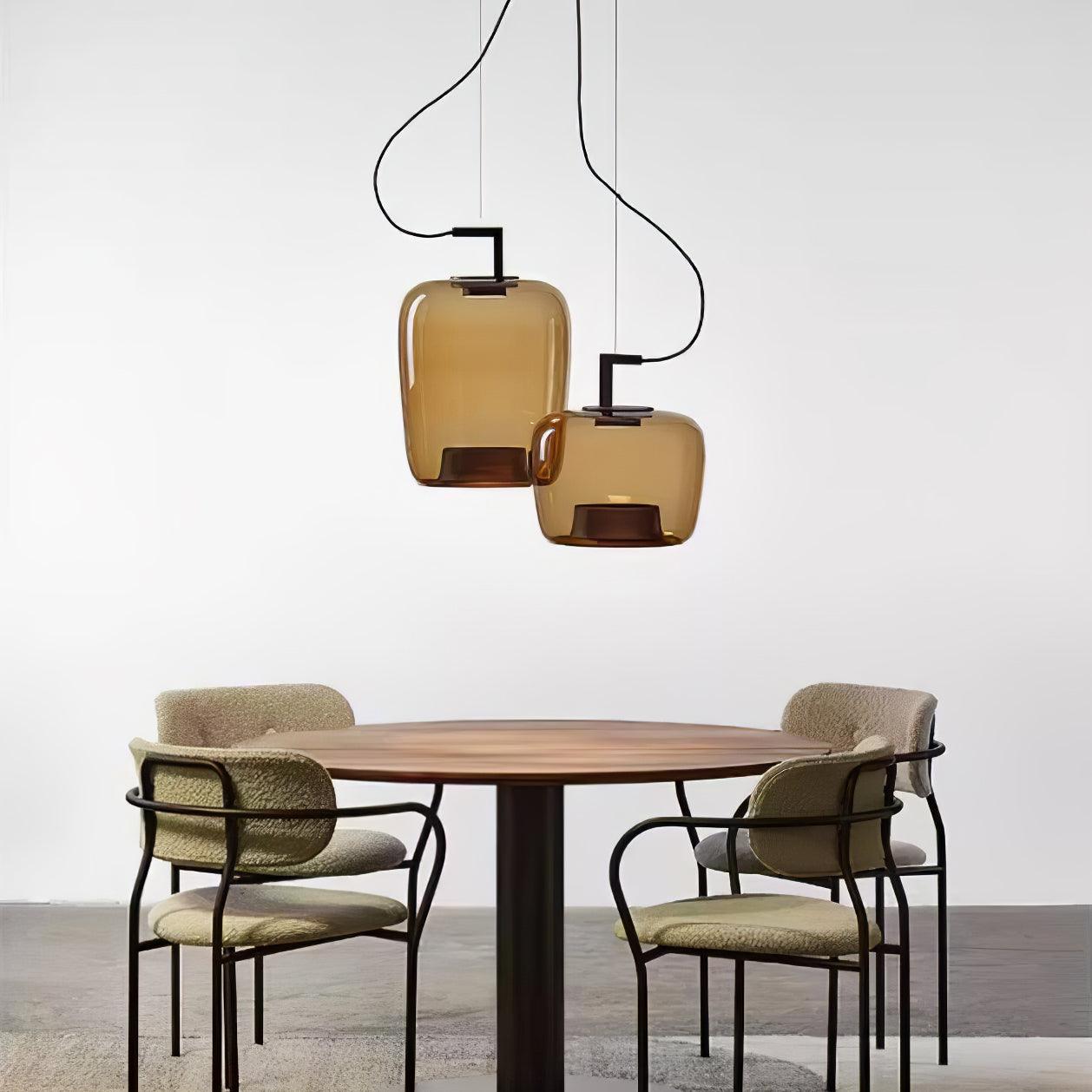 Vespeanre Pendelleuchte Glas Modern-Las Sola