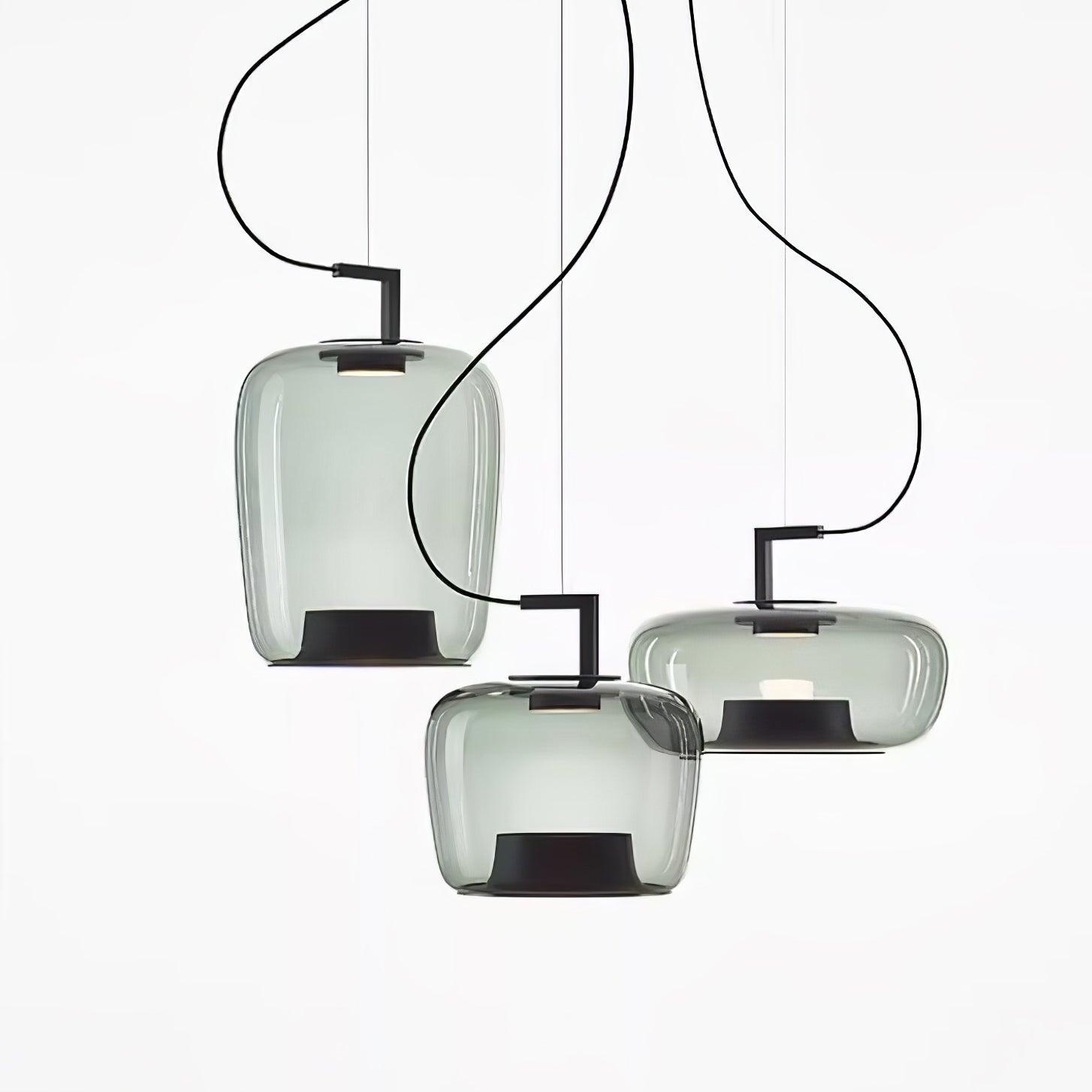 Vespeanre Pendelleuchte Glas Modern-Las Sola