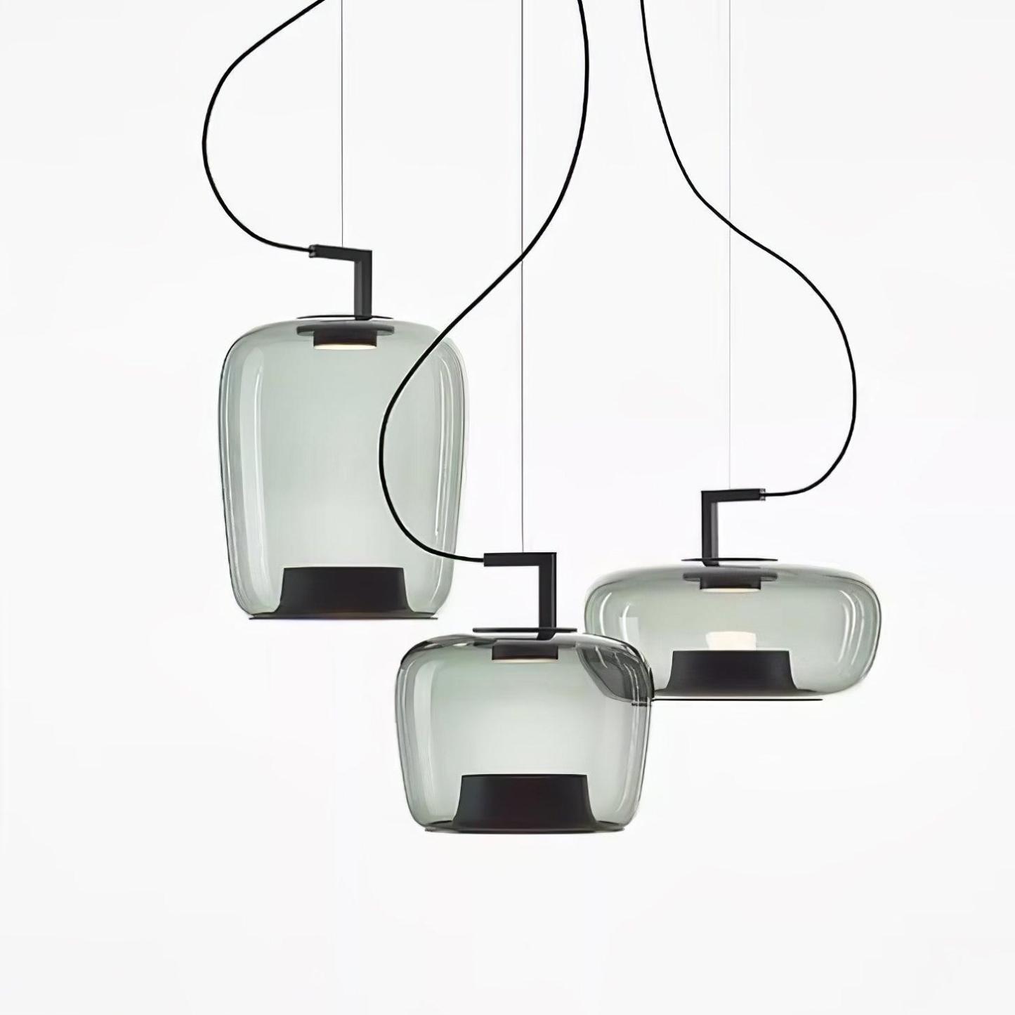 Vespeanre Pendelleuchte Glas Modern-Las Sola