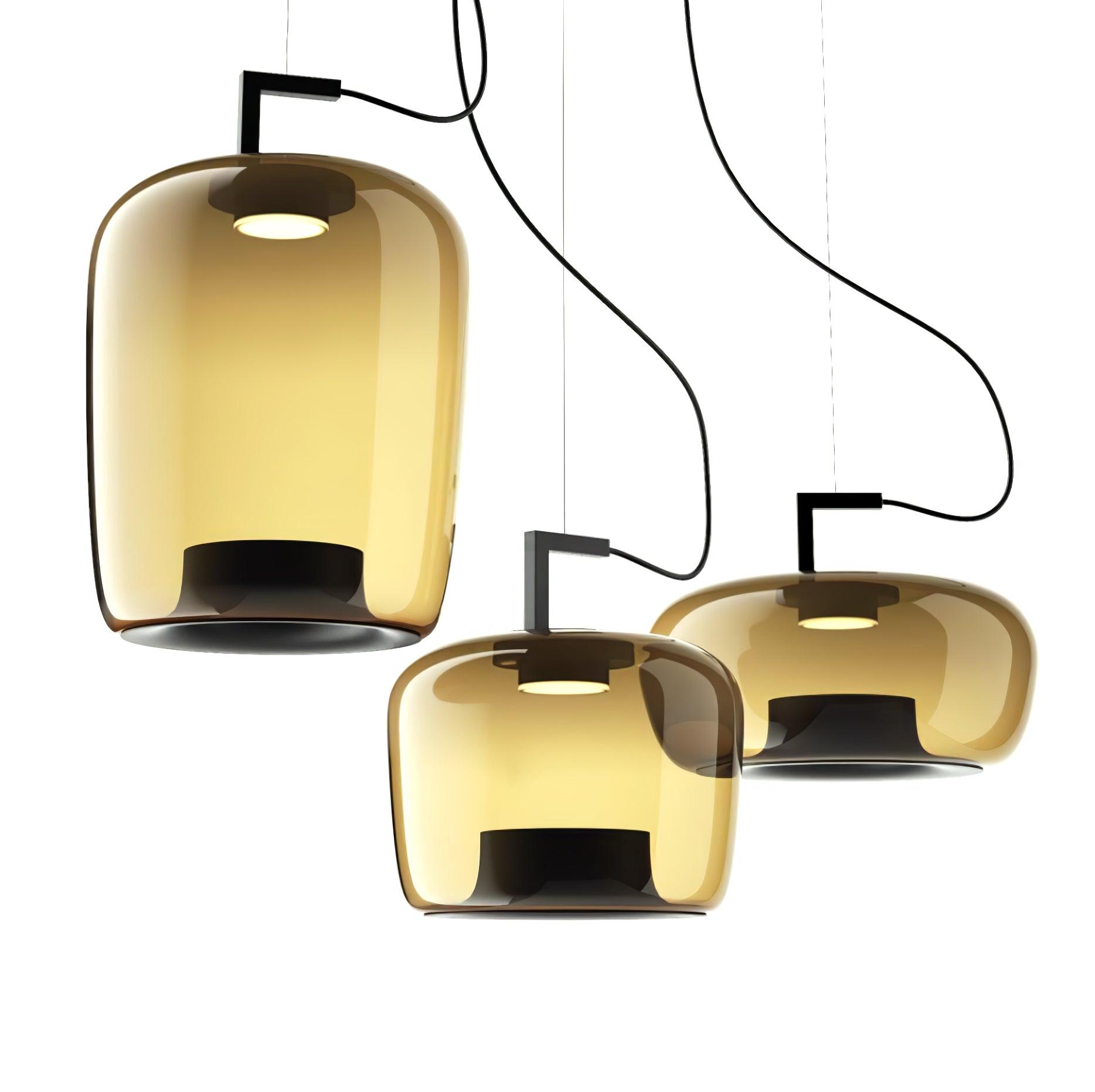 Vespeanre Pendelleuchte Glas Modern-Las Sola