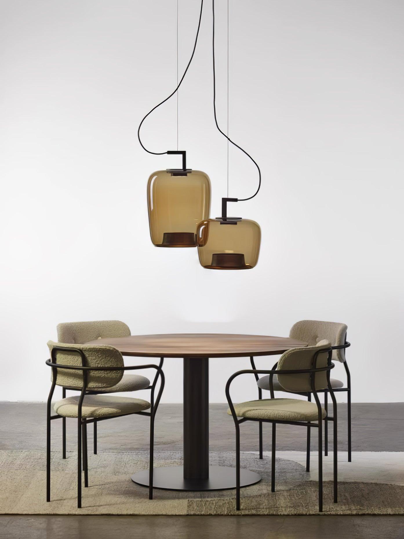 Vespeanre Pendelleuchte Glas Modern-Las Sola