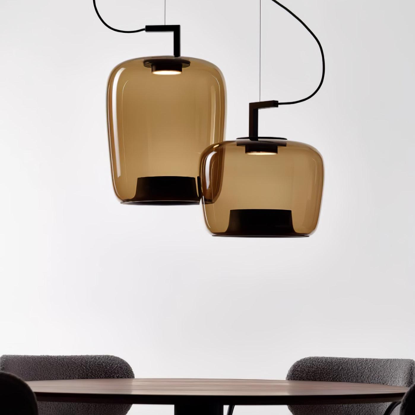 Vespeanre Pendelleuchte Glas Modern-Las Sola