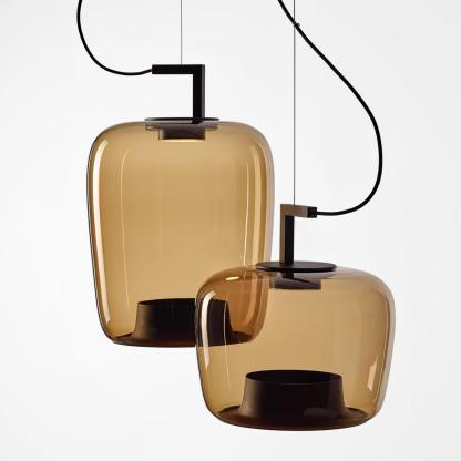 Vespeanre Pendelleuchte Glas Modern-Las Sola