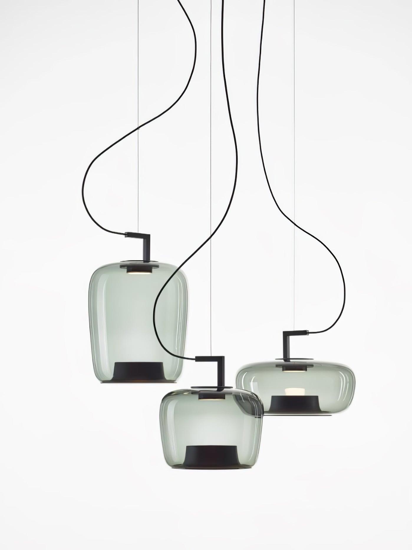 Vespeanre Pendelleuchte Glas Modern-Las Sola