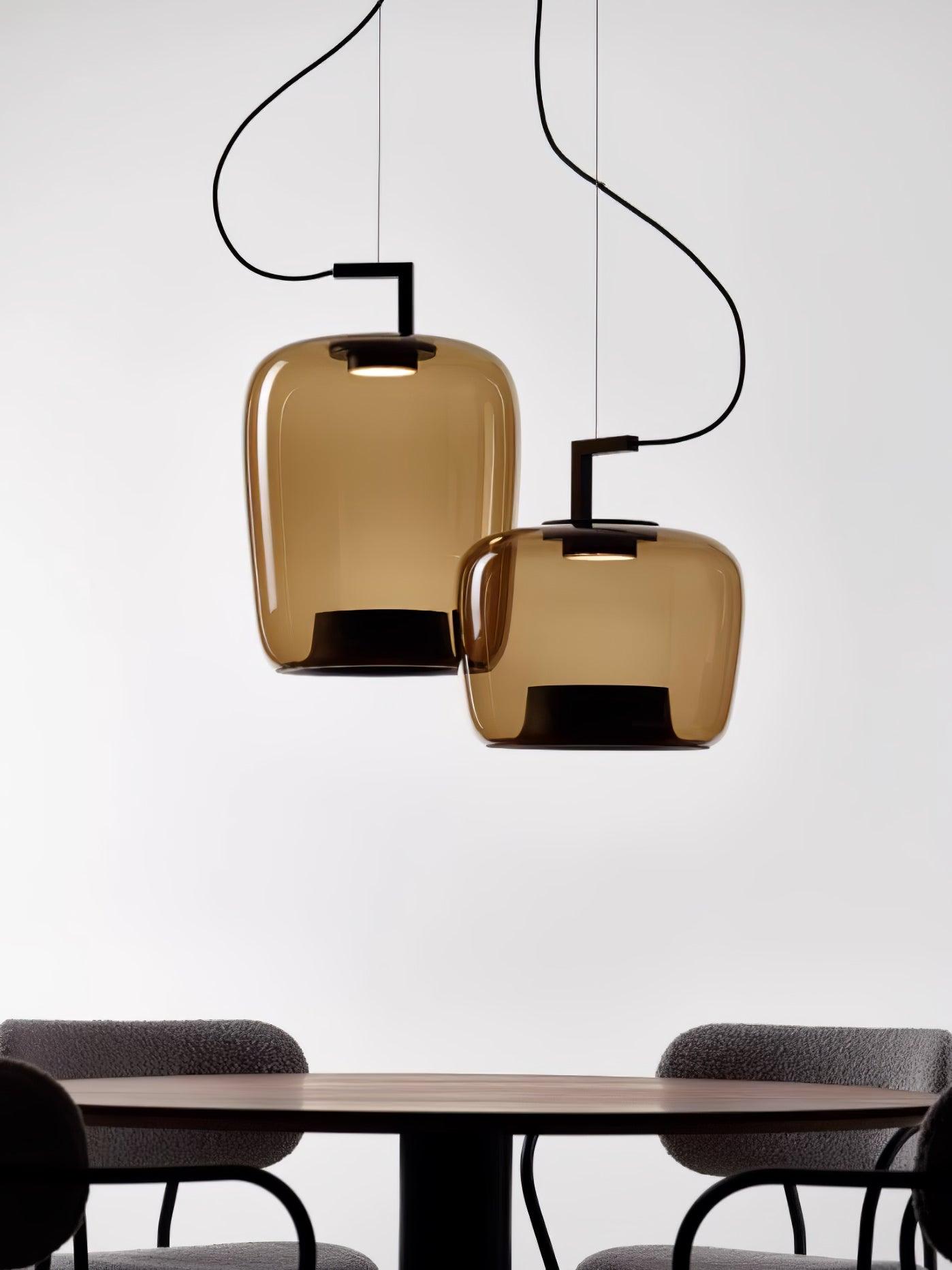 Vespeanre Pendelleuchte Glas Modern-Las Sola
