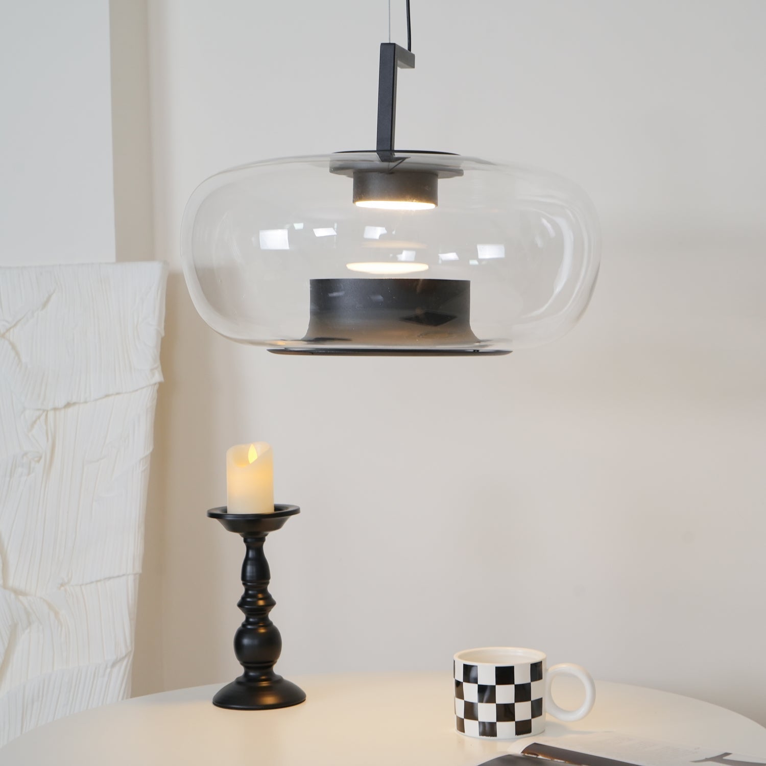 Vespeanre Pendelleuchte Glas Modern-Las Sola