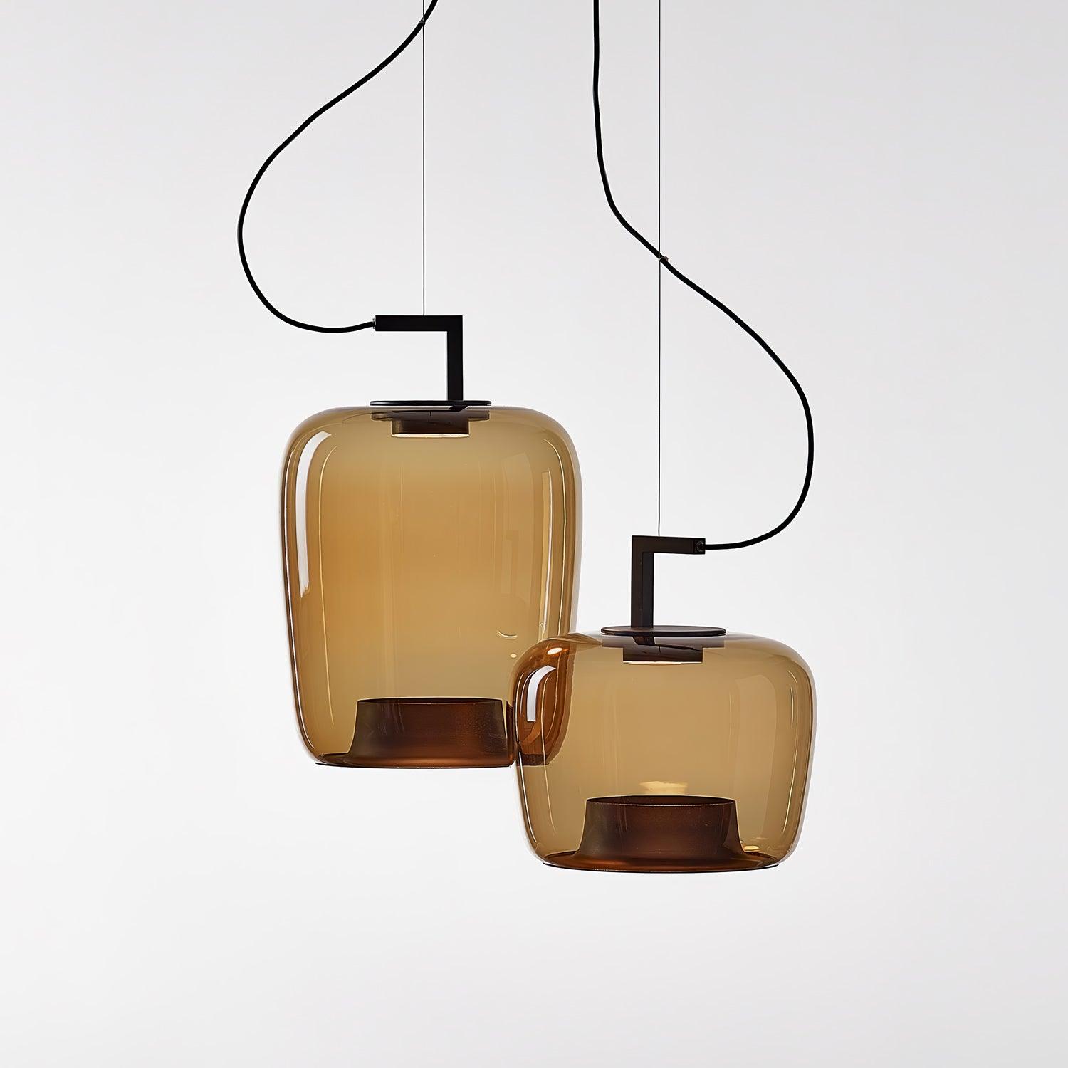 Vespeanre Pendelleuchte Glas Modern-Las Sola