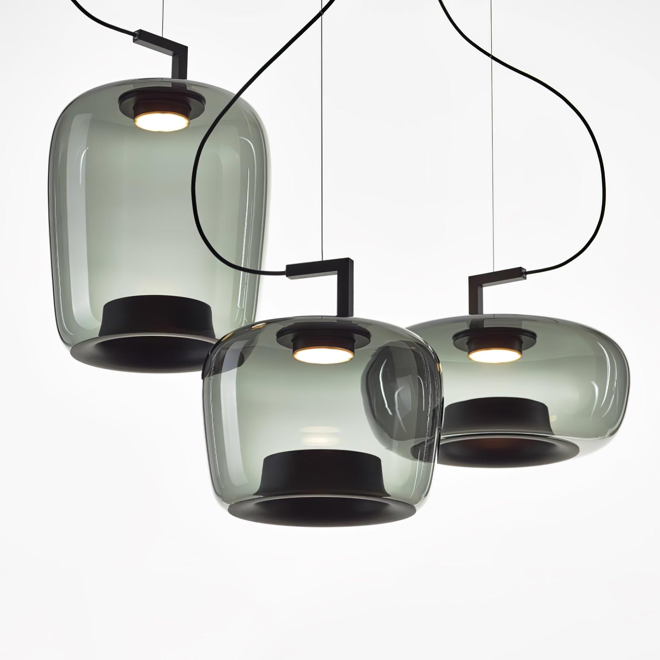Vespeanre Pendelleuchte Glas Modern-Las Sola