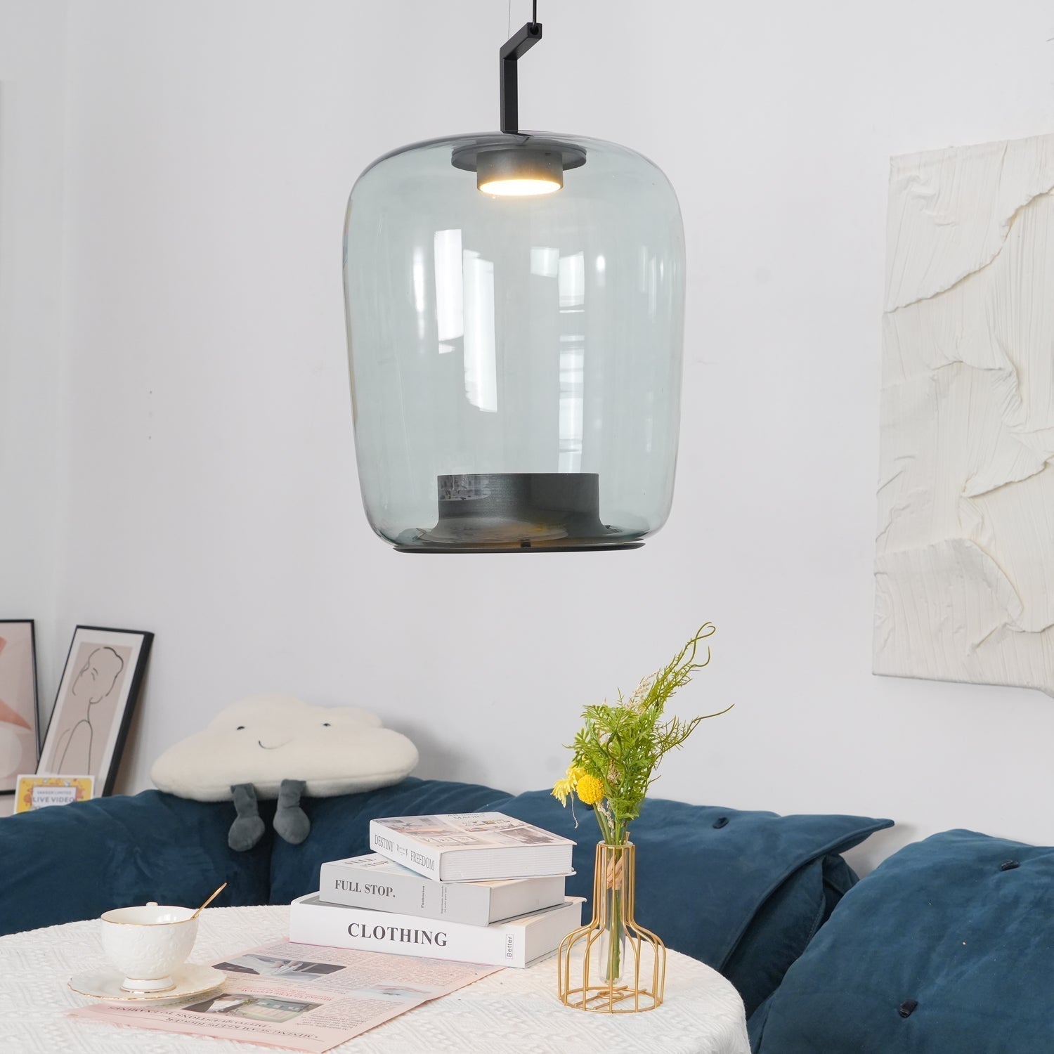 Vespeanre Pendelleuchte Glas Modern-Las Sola