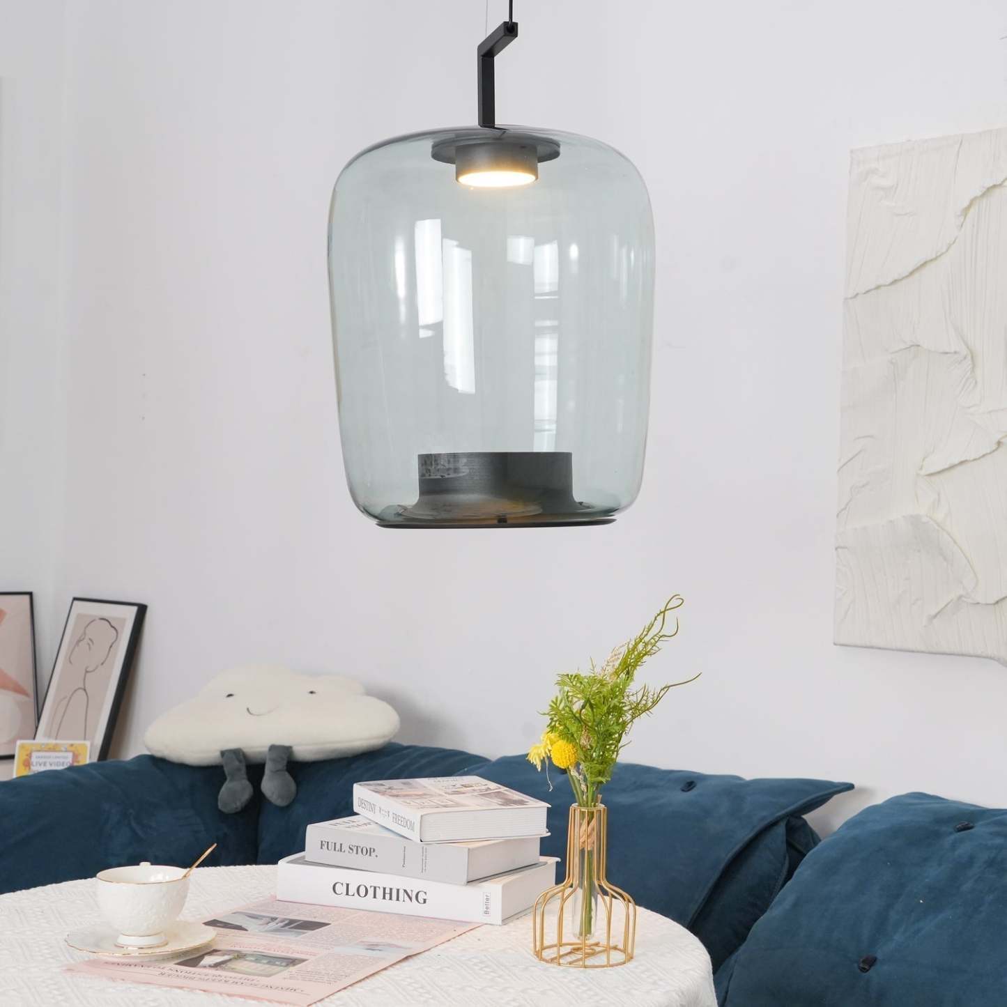 Vespeanre Pendelleuchte Glas Modern-Las Sola