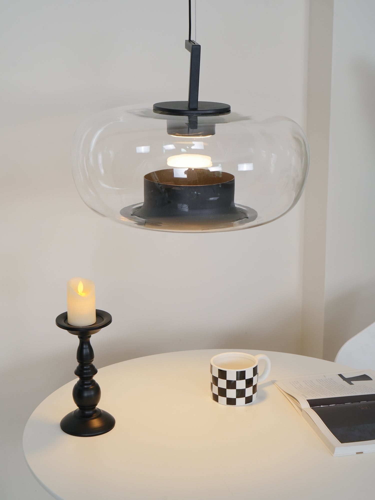 Vespeanre Pendelleuchte Glas Modern-Las Sola